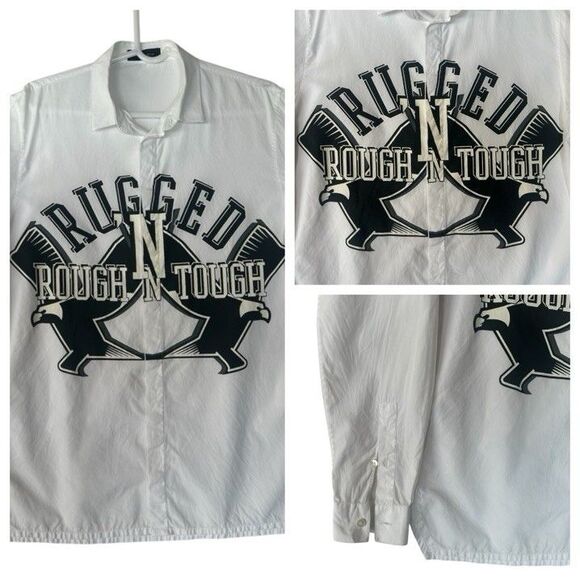 Kris Van Assche Fall/Winter 2013 Limited Line Men’s Shirt Rough Tough N Rugged - Picture 1 of 12